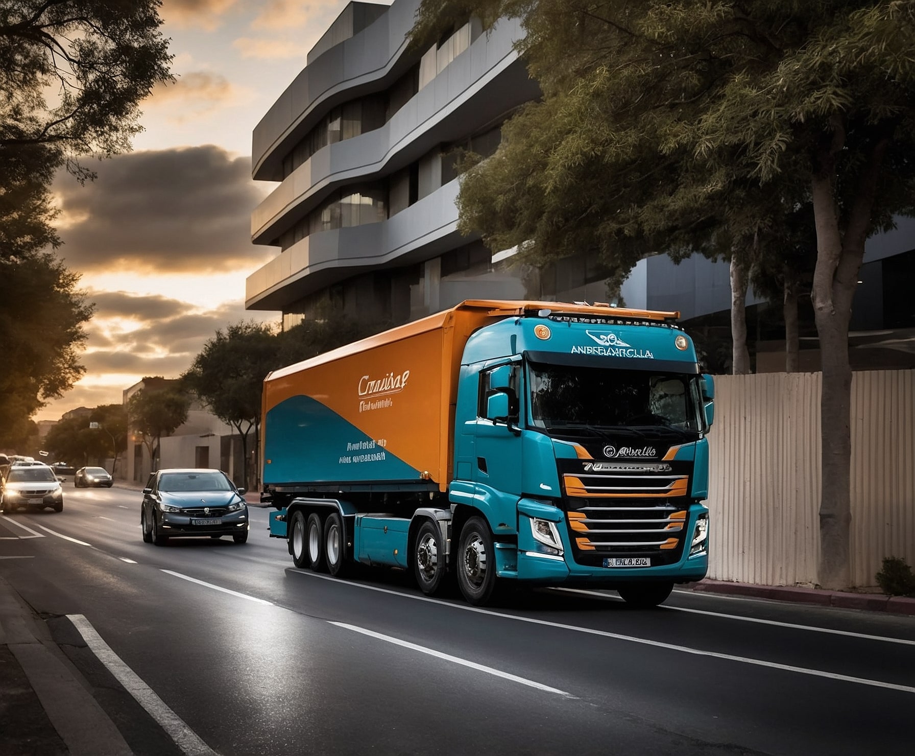 Transporte premium de mercancías con excelencia y puntualidad